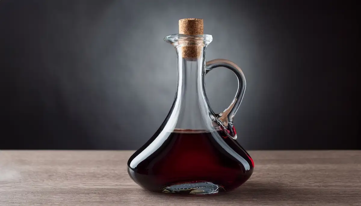 Carafe à vin avec bouchon